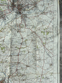 DERBY NOTTINGHAM LEICESTER Ordnance Survey 1 In Map 1946 Sixth Edition Sheet 121