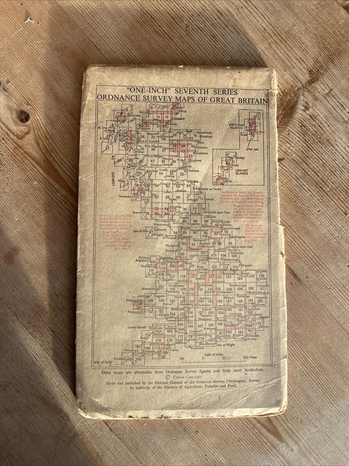 BOURNEMOUTH Ordnance Survey Seventh Series Paper One In Map Sheet 179 1960 Poole