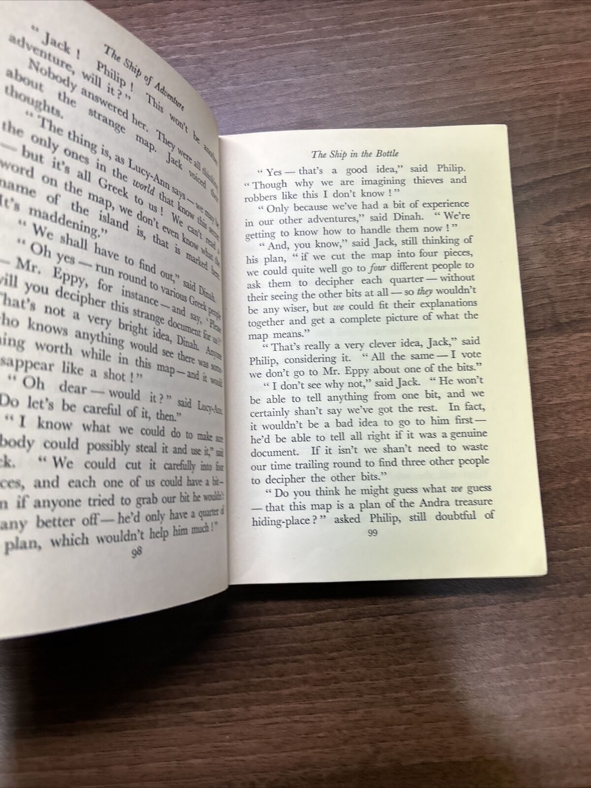 THE SHIP OF ADVENTURE By Enid Blyton 1959 Hardback Illustrated