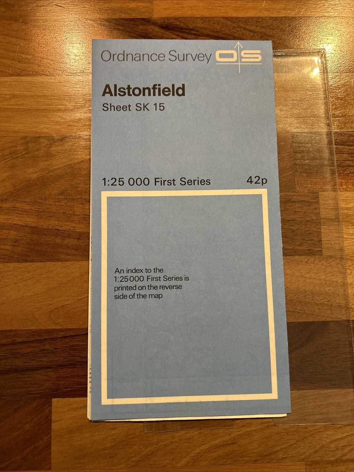 ALSTONFIELD Ordnance Survey 1:25,000 First Series 1950 Sheet SK15 Tissington