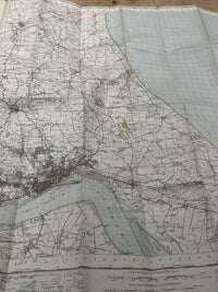 HULL Ordnance Survey Paper Sixth Series 1947 Sheet 99 One Inch Hornsea Beverley