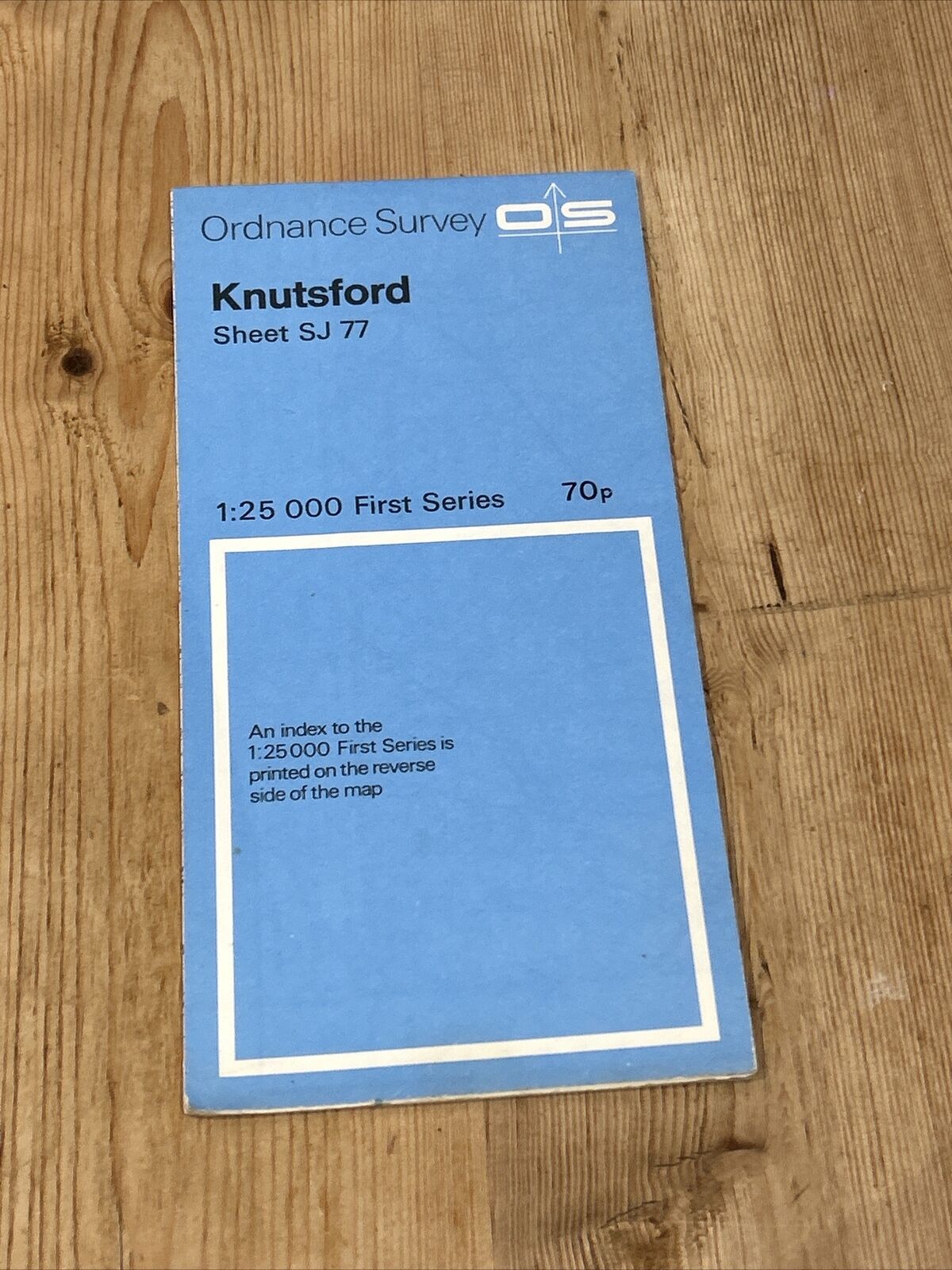 KNUTSFORD Ordnance Survey First Series 1:25,000 Map SJ77 1952 Rev 1965 Peover