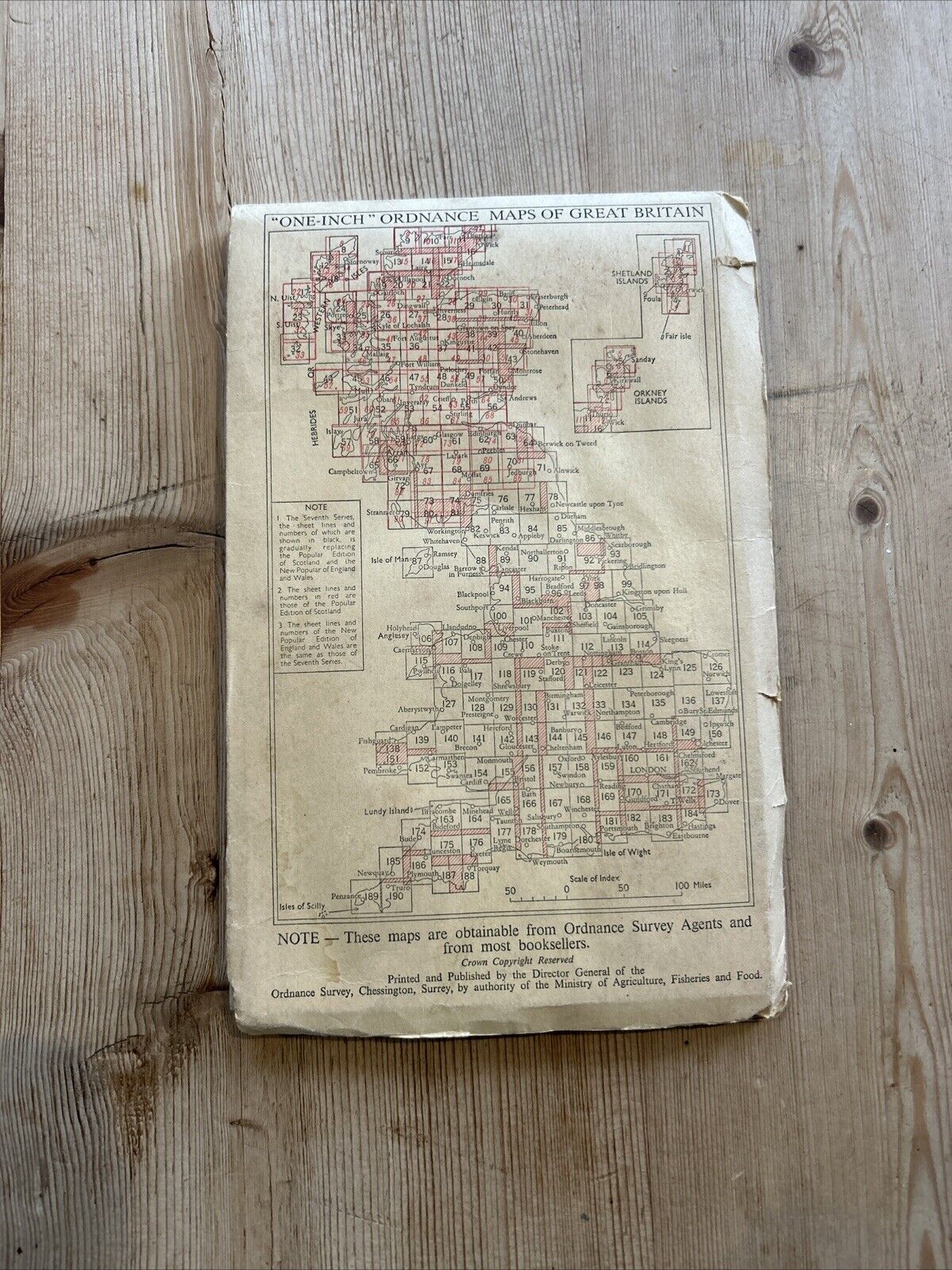 CARDIGAN Ordnance Survey CLOTH Map 1952 Seventh Series Sheet 139 Carmarthen