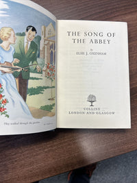 THE SONG AT THE ABBEY Elsie B Oxenham Collins 1957 Hardback Jacket Schoolgirls