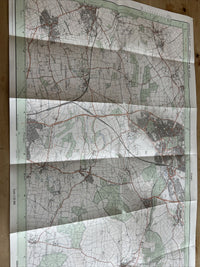 CORBY Brigstock Lowick Rothwell Ordnance Survey Pathfinder Map 938 SP88/98 1989