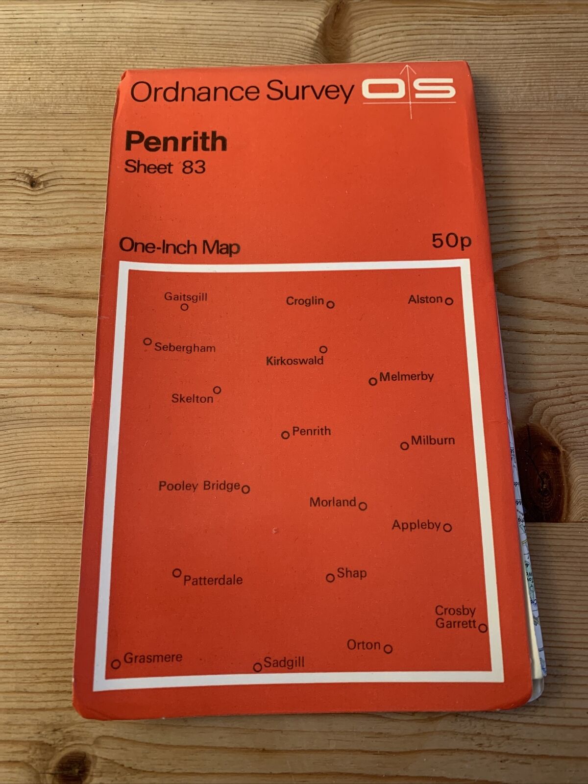 PENRITH Ordnance Survey One Inch Map 83 Ullswater Appleby Good Condition