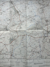 STURMINSTER NEWTON Ordnance Survey 1:25,000 First Series 1958 Sheet ST71