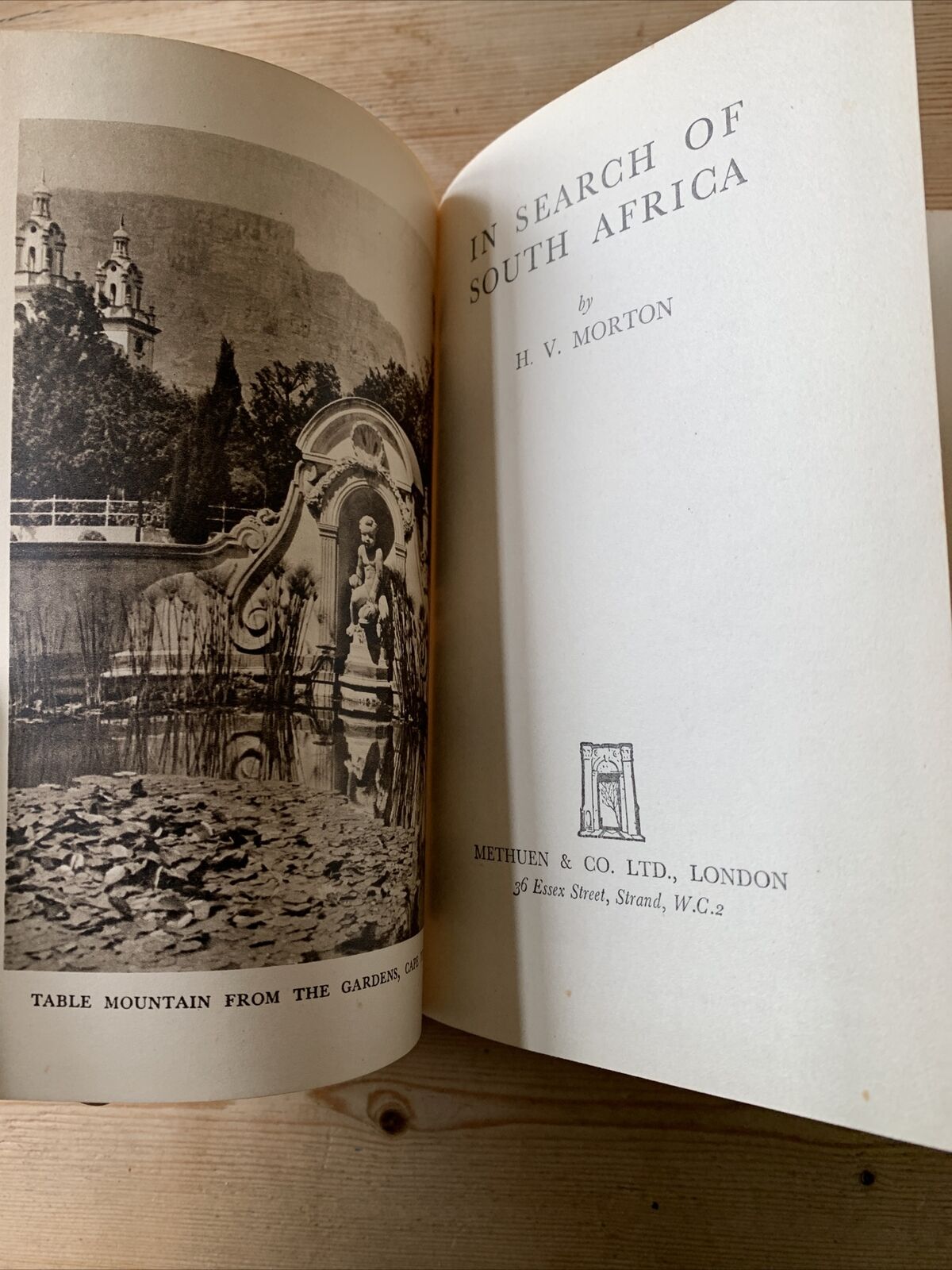 In Search Of South Africa, HV Morton Hardback 1950 Maps Photos 