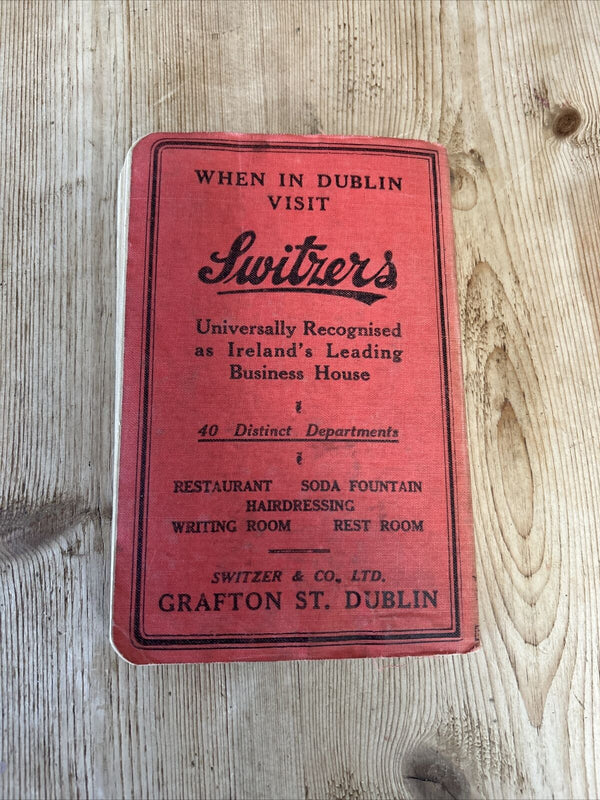 DUBLIN DUN LAOGHAIRE BRAY Ward Locks Red Guide No Edition No Maps Photos 1930s?