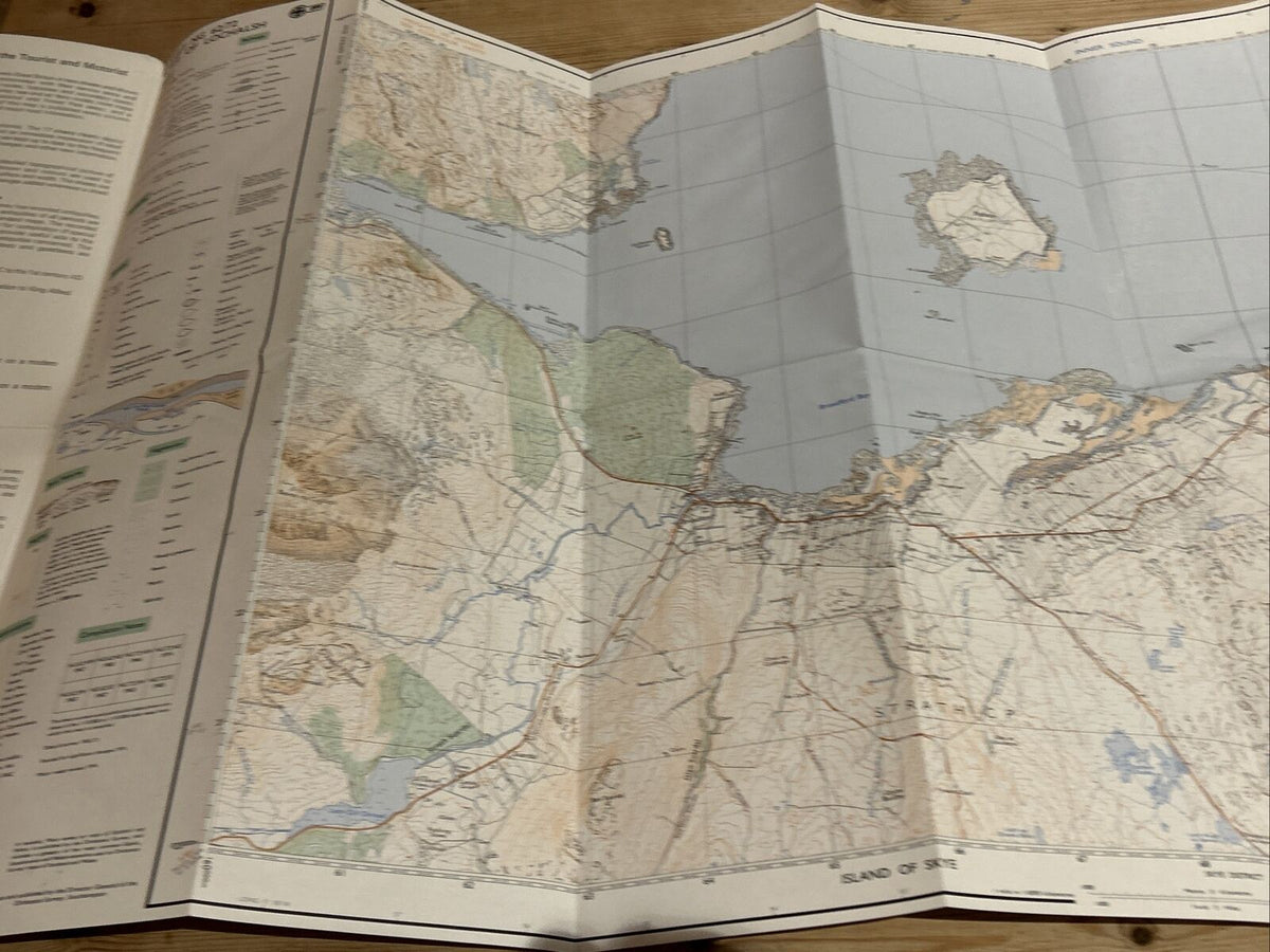 KYLE OF LOCHALSH Ordnance Survey Second Series Pathfinder Sheet NG62/72 1975