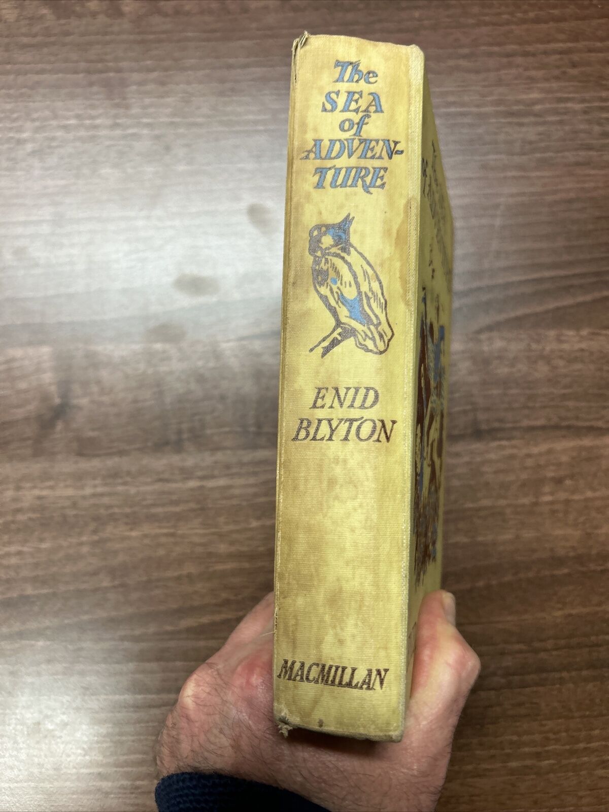 THE SEA OF ADVENTURE By Enid Blyton 1950 Hardback Illustrated