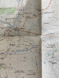 Two Bridges Devon Ordnance Survey 1:25000 First Series 1974 Sheet SX67 Dartmoor