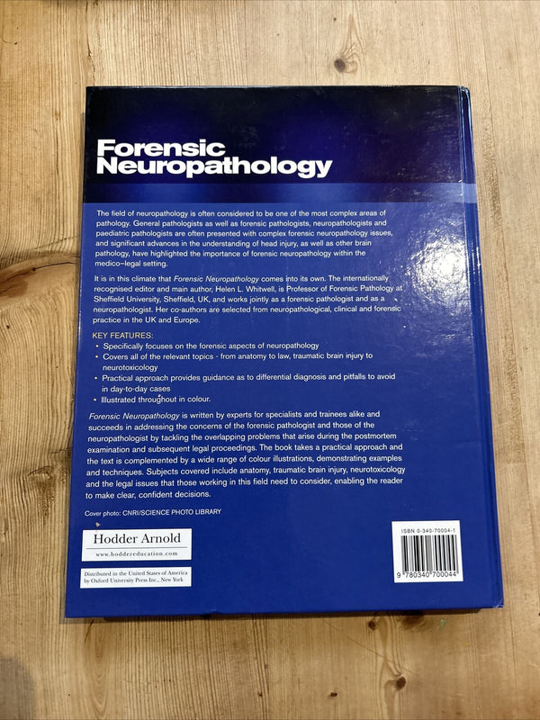 Forensic Neuropathology Edited By Helen Whitwell home office Pathologist