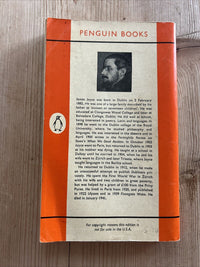 A PORTRAIT OF THE ARTIST AS A YOUNG MAN James Joyce Penguin Books 1960 No 1477