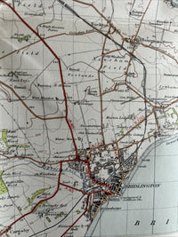 SCARBOROUGH Ordnance Survey Map 1 Inch 1947 Sheet 93 Paper Sixth Edition