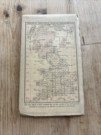 NEWQUAY & PADSTOW Paper Ordnance Survey Map 1946 Sixth Series No 185 Wadebridge