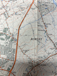 BARNET HENDON Ordnance Survey Map 1956 2 & Half Inch Sheet TQ29 1:25,000