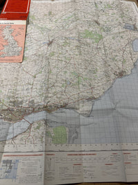 FORFAR Ordnance Survey One Inch Sheet 50 1969 Arbroath Dundee Montrose