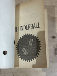 THUNDERBALL James Bond By Ian Fleming Pan Books 1963 No X201