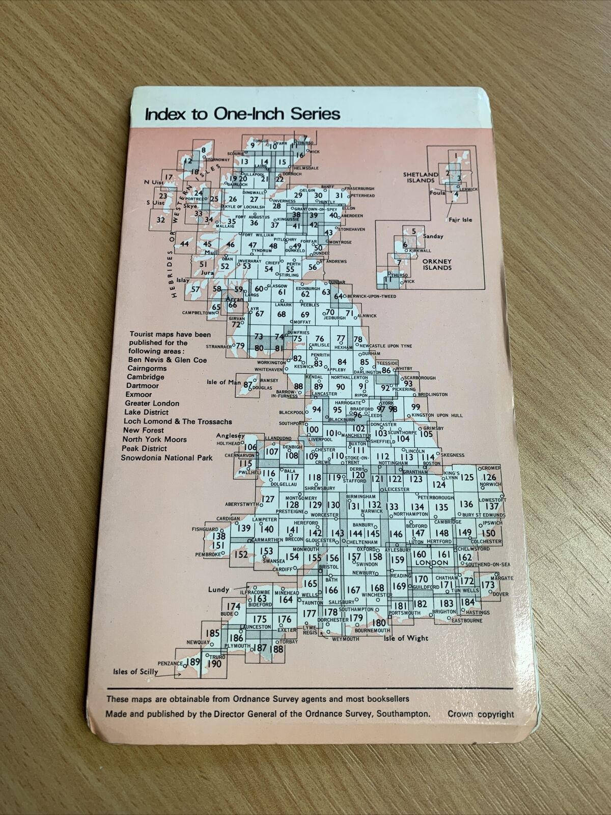 PWLLHELI Ordnance Survey Paper Map 1962 1965 Revised No 115 Lleyn Peninsula