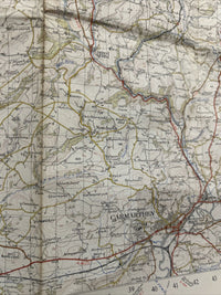 CARDIGAN Ordnance Survey CLOTH Map 1952 Sheet 139 Seventh Series Carmarthen