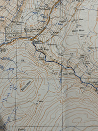 BAUGH FELL Ordnance Survey 1:25,000 First Series Sheet SD79 1958 Sunny Brow