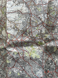 LONDON NORTH WEST Ordnance Survey Paper 1 Inch Map 1945 Sixth Edition Sheet 160