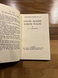 YOUTH HOSTEL NORTH WALES Footpath Guides Number 43 First Ed 1948 DF Bashford