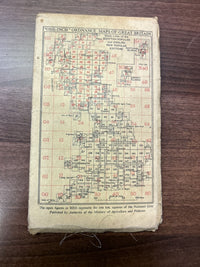 PWLLHELI Cloth Ordnance Survey Sixth Series One inch 1947 Sheet 115 Nefyn