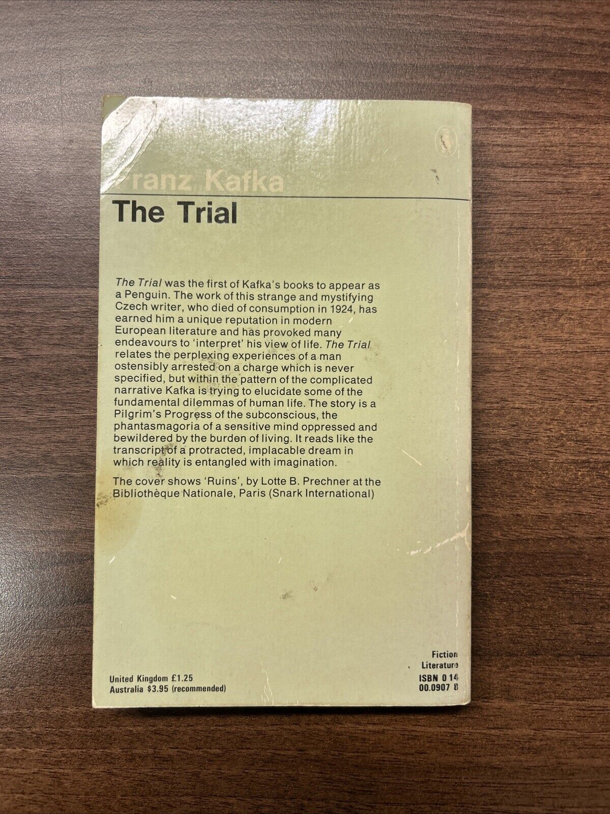 THE TRIAL - Franz Kafka - Penguin Modern Classics 1981