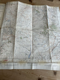 THRESHFIELD Ordnance Survey Sheet 34/96 1:25000 1950 Kilnsey Malham