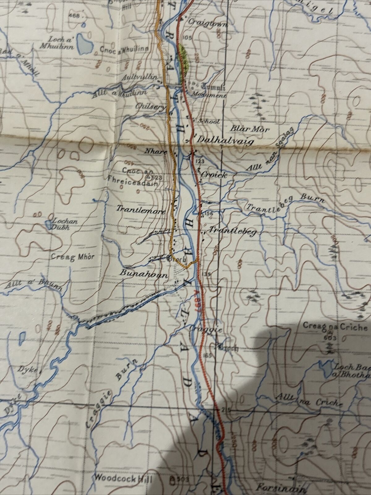 THURSO & REAY Ordnance Survey One Inch Sheet 11 Popular Edition 1947 Portskerra