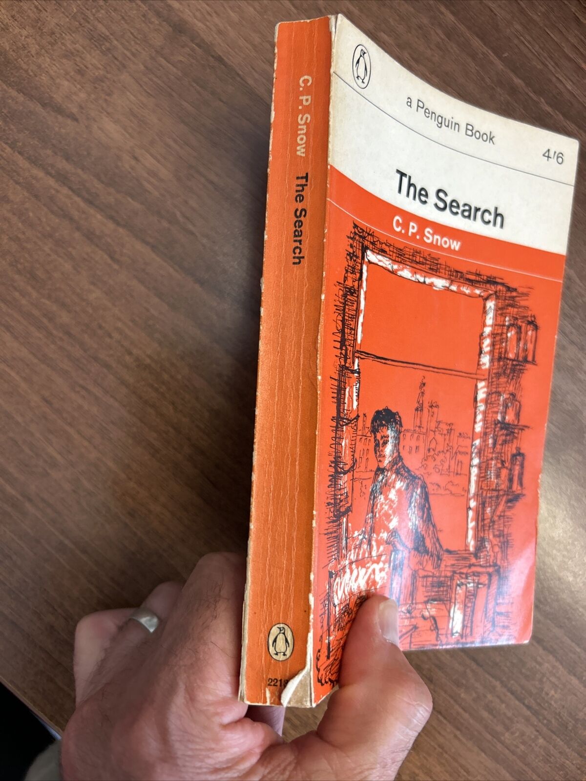 THE SEARCH - C P Snow - Penguin Books 1958 First Novel