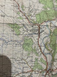 ELGIN Ordnance Survey Map One Inch 1959 Sheet 29 Scotland Rothes Lossiemouth