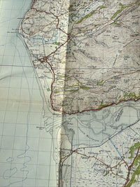 ABERYSTWYTH Ordnance Survey One In Map 1947 Sixth Edition Sheet 127 Aberdovey