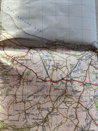 MINEHEAD Ordnance Survey Seventh Series Paper One In Map Sheet 164 1960 Bampton