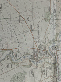 CIRENCESTER Pathfinder 1114 Ordnance Survey 1:25000 1982 SP 00/10 Bibury