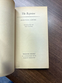 THE REPRIEVE, Jean-Paul Sartre ; Penguin Books 1964 No 1823