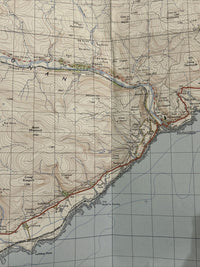 HELMSDALE Ordnance Survey One Inch Sheet 15 Good Condition 1958 / 1969 Brora