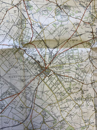 Cambridge & Ely No 135 1954 Seventh Series Ordnance Survey One Inch Map