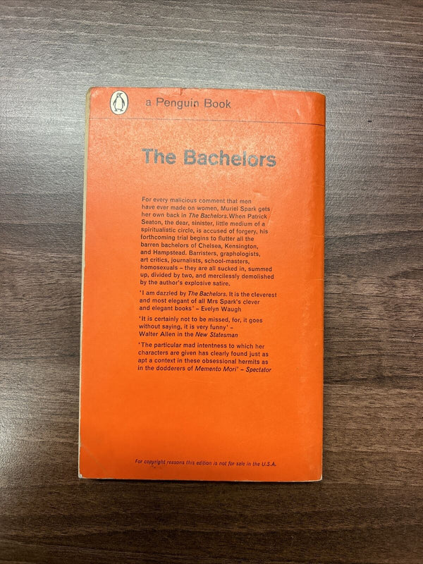 THE BACHELORS - Muriel Spark - Penguin Books 1963 No 1910