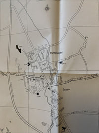 ROYSTON & BUNTINGFORD - Barnett’s 1970s? Plan Map - Advertising