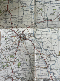 HULL Ordnance Survey One In Map 1947 Sixth Edition Sheet 99 Hornsea Beverley