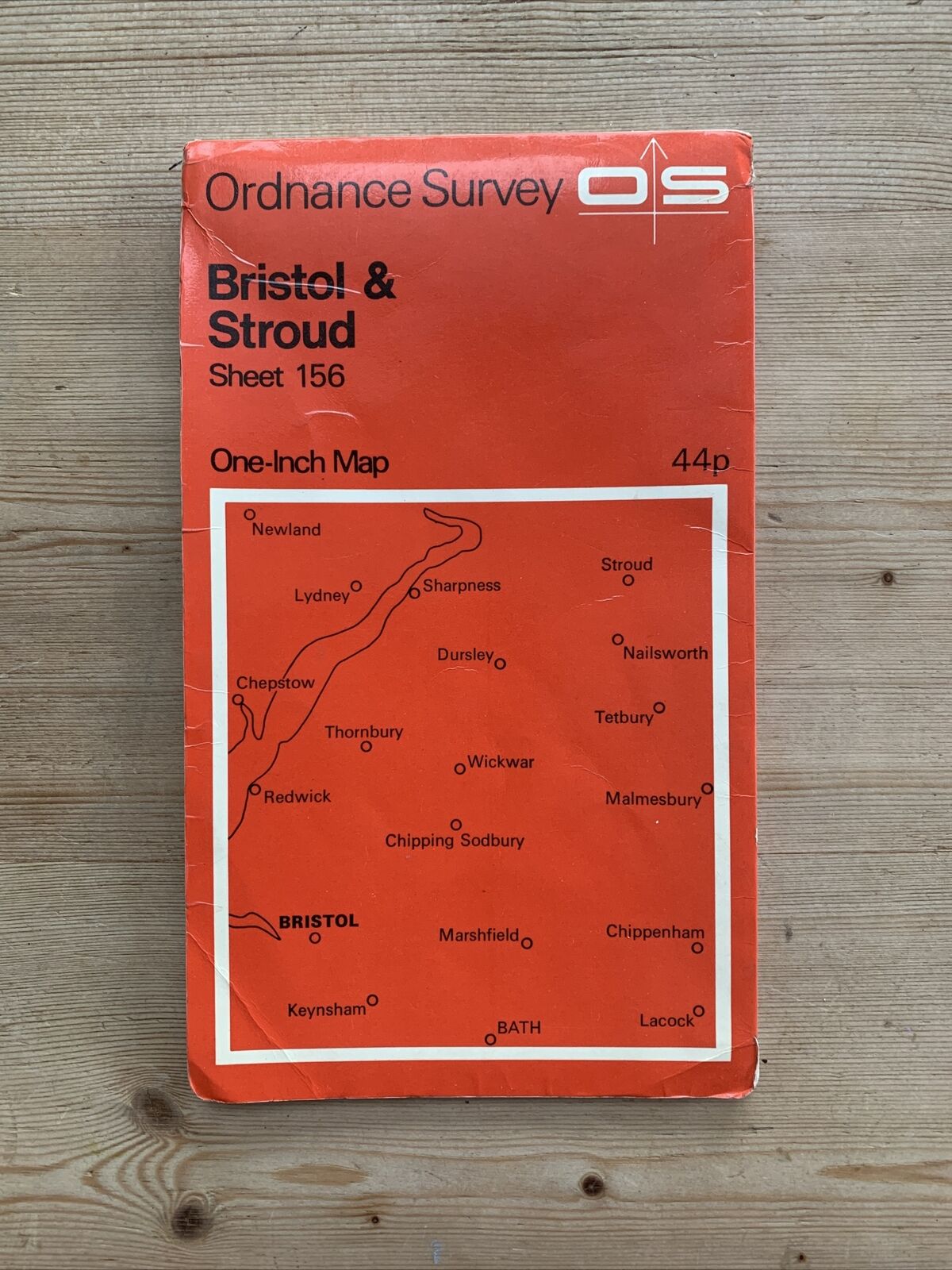 BRISTOL & STROUD - Ordnance Survey One Inch Map Sheet 156 1972 Tetbury