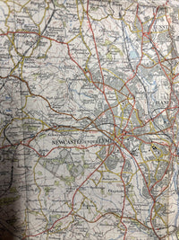 STOKE ON TRENTOrdnance Survey Map 7th Series No 110 1953 Market Drayton