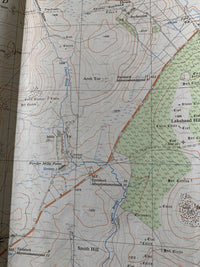 Two Bridges Devon Ordnance Survey 1:25000 First Series 1974 Sheet SX67 Dartmoor