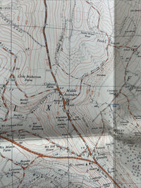 HENLEY ON THAMES Ordnance Survey Sheet SU78  1:25,000 1960 Stoner Park Nettlebed