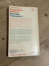 FRENCH STORT STORIES 2 - Penguin Parallel Text  1972