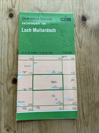 LOCH MULLARDOCH Pathfinder 190 Ordnance Survey 1:25,000 1976 NH03/13 Attadale