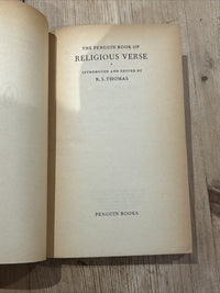 The PENGUIN BOOK OF RELIGIOUS VERSE 1963 No D66 Penguin Books God Tennyson